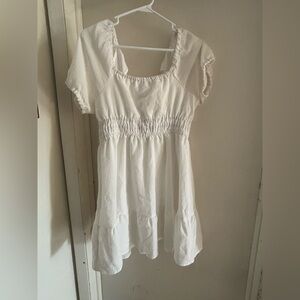 Maurice’s White Short Sleeve Dress